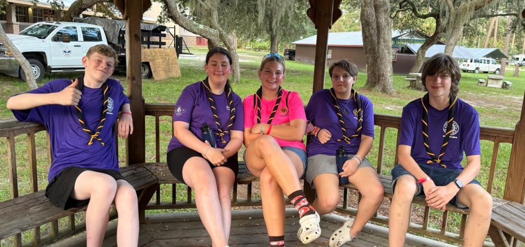BSO Southern Europe scouts at the International Jamborette